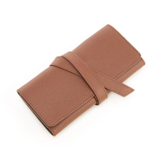 ROYCE NY Tech Cord Organizer Roll Tan NWOT - Unisex - Picture 1 of 3